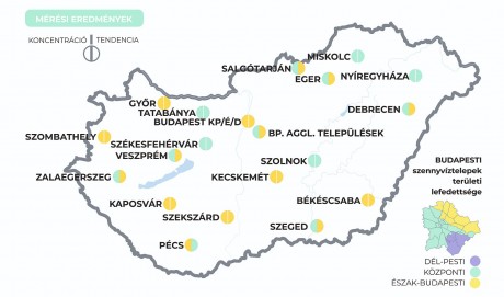 Székesfehérváron csökkent és alacsony a szennyvízben mért koronavírus koncentráció